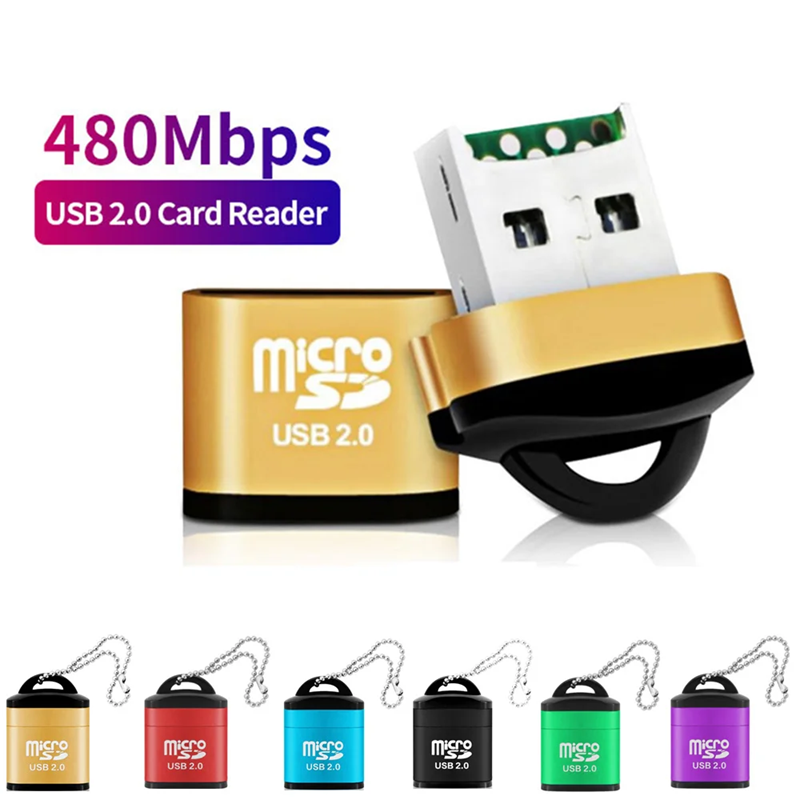 Laptop Accessories Nearby - Mini USB Micro SD/TF Speicherkartenleser USB