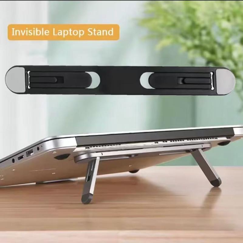Laptop Accessories Cooling Pad - 1/2 Stück Unsichtbare Laptop-Kühlauflage Universelle Notebook-Stützhalterung