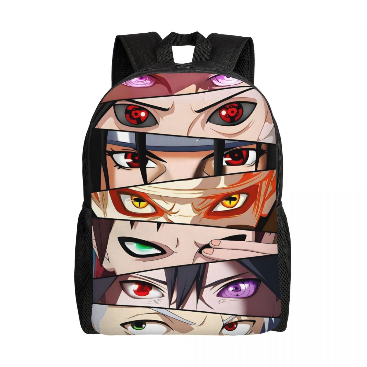 Laptop Accessories 3D Print - 3D-gedruckter japanischer N-Narutoes S-Sasuke-Rucksack für Mädchen,
