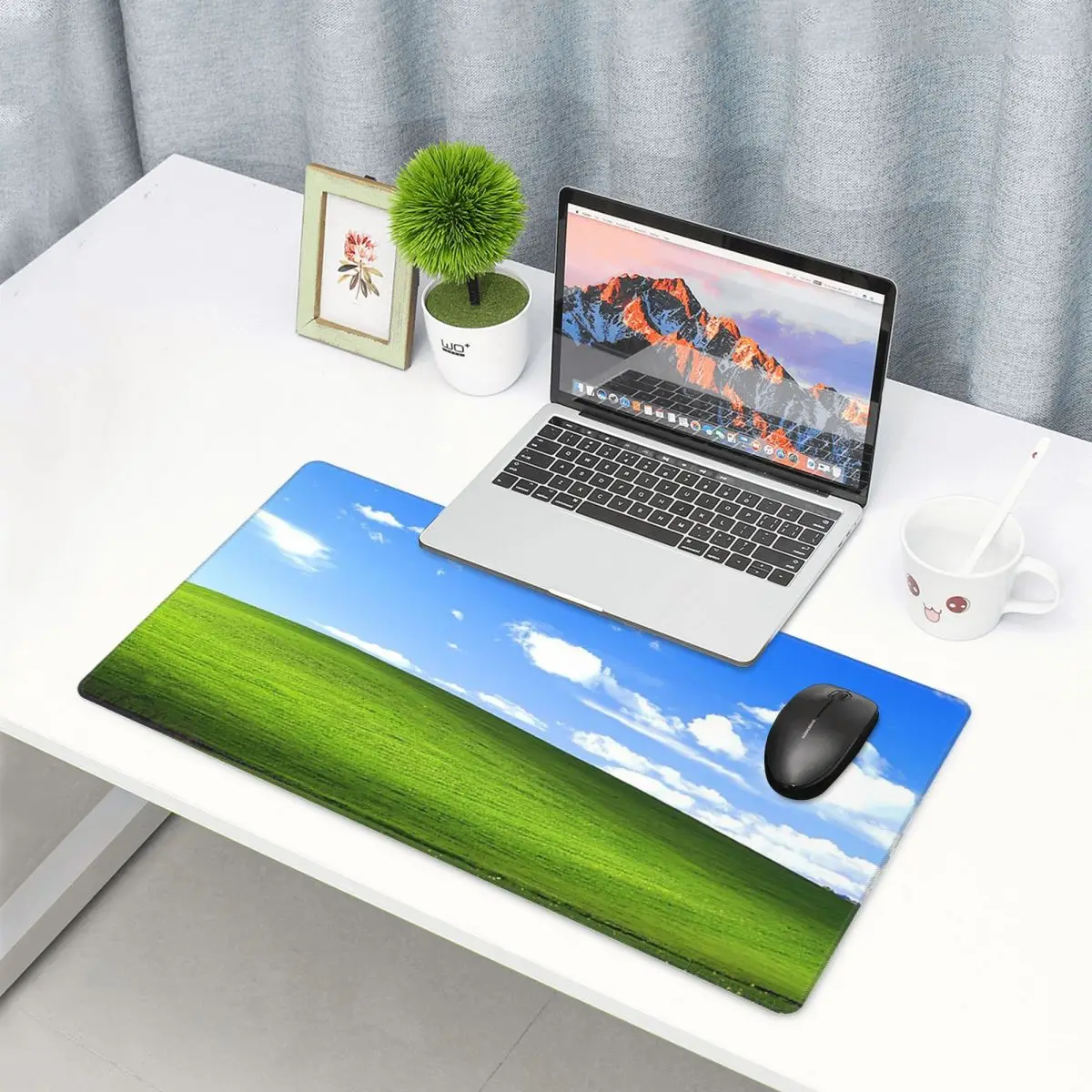 Laptop Accessories Wallpaper - Großes Mauspad Windows XP Hintergrundbild Gamer