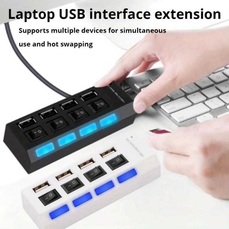 USB 2.0 Hub 4/7 Port Splitter  – Laptop Accessories Nearby Bewertung und Preis