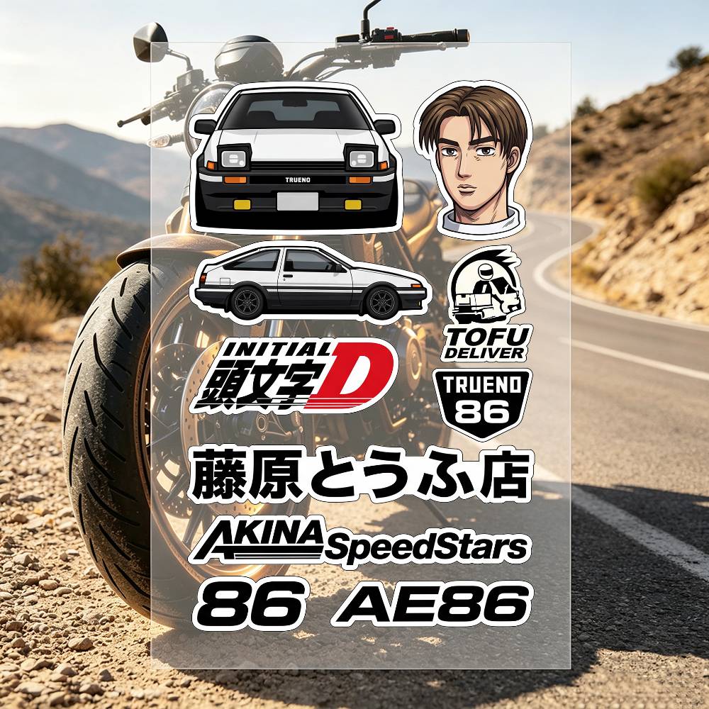 Anime Initial D Motorrad-Aufkl – Laptop Accessories Wallpaper Bewertung und Preis