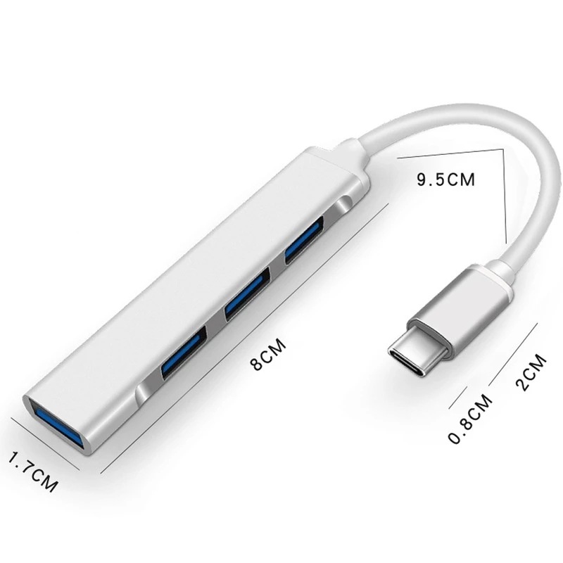 4-in-1 Typ-C Erweiterungs-Hub  – Laptop Accessories Nearby Bewertung und Preis