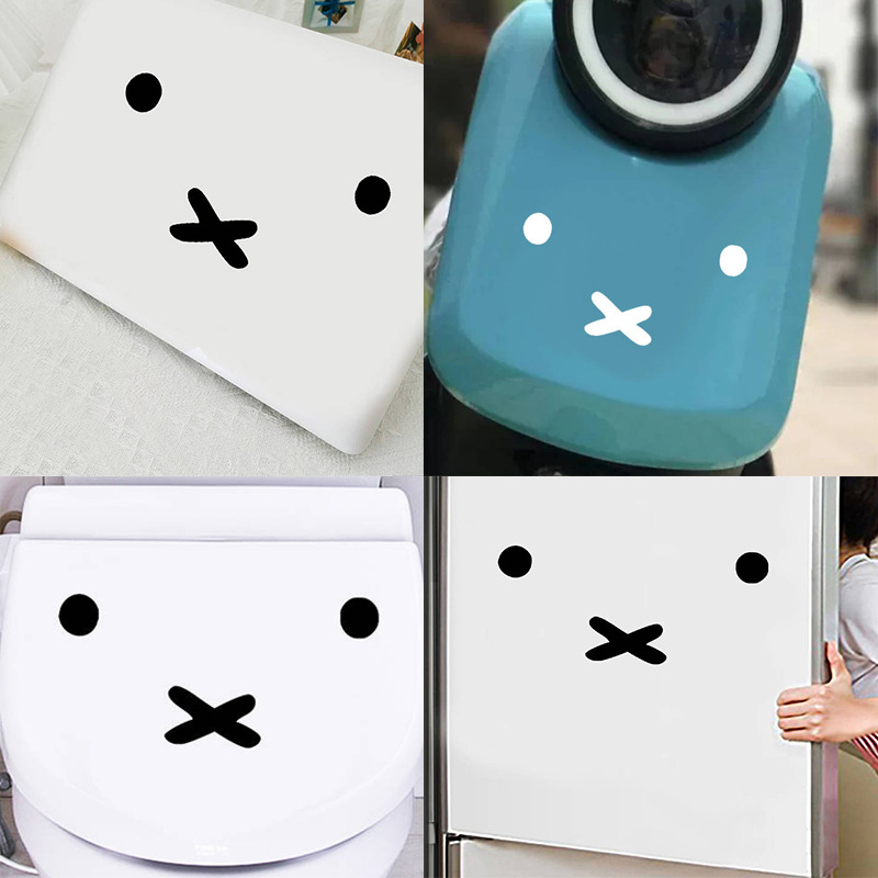 Kawaii Miffy Cartoon Emoji Aut – Laptop Accessories Cover Bewertung und Preis