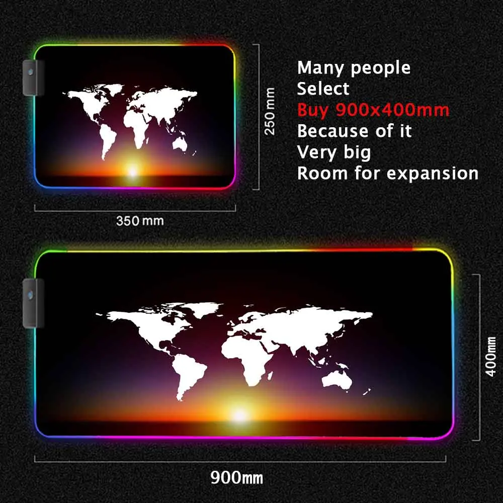 World Map Mouse Pad Gaming Mou – Laptop Accessories World Bewertung und Preis