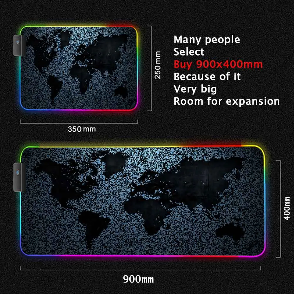 World Map Mouse Pad Gaming Mou – Laptop Accessories World Bewertung und Preis