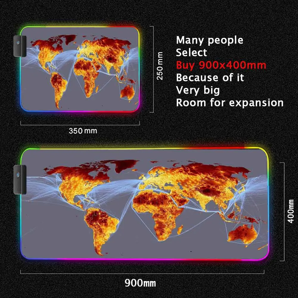 World Map Mouse Pad Gaming Mou – Laptop Accessories World Bewertung und Preis