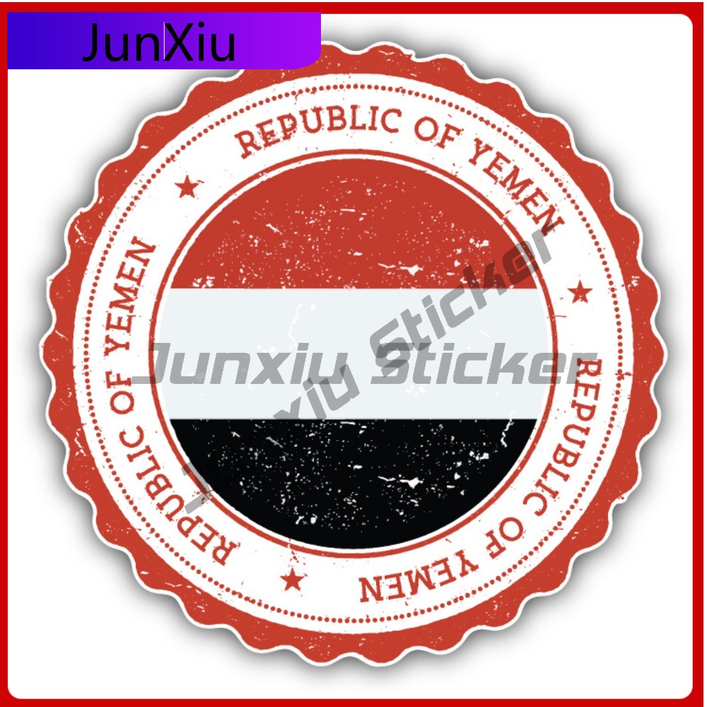 Jemen-Flaggen-Stempel-Autoaufk – Laptop Accessories World Bewertung und Preis