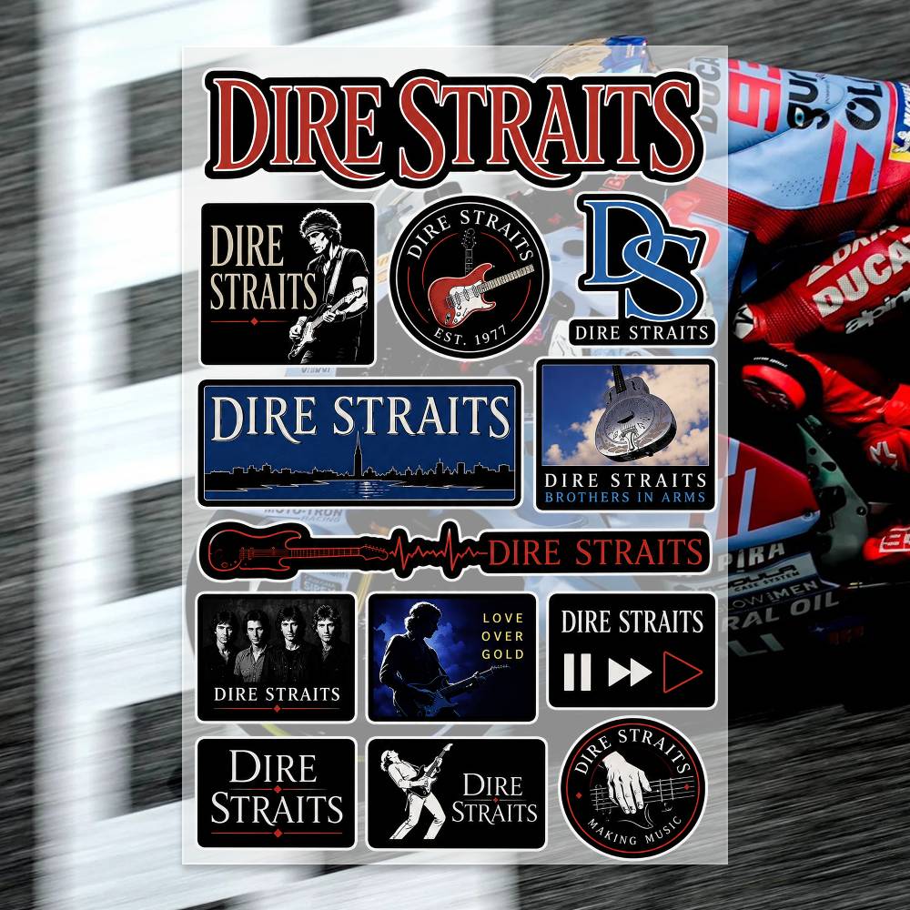 D-Dire Straits Aufkleber, Moto – Laptop Accessories Wallpaper Bewertung und Preis